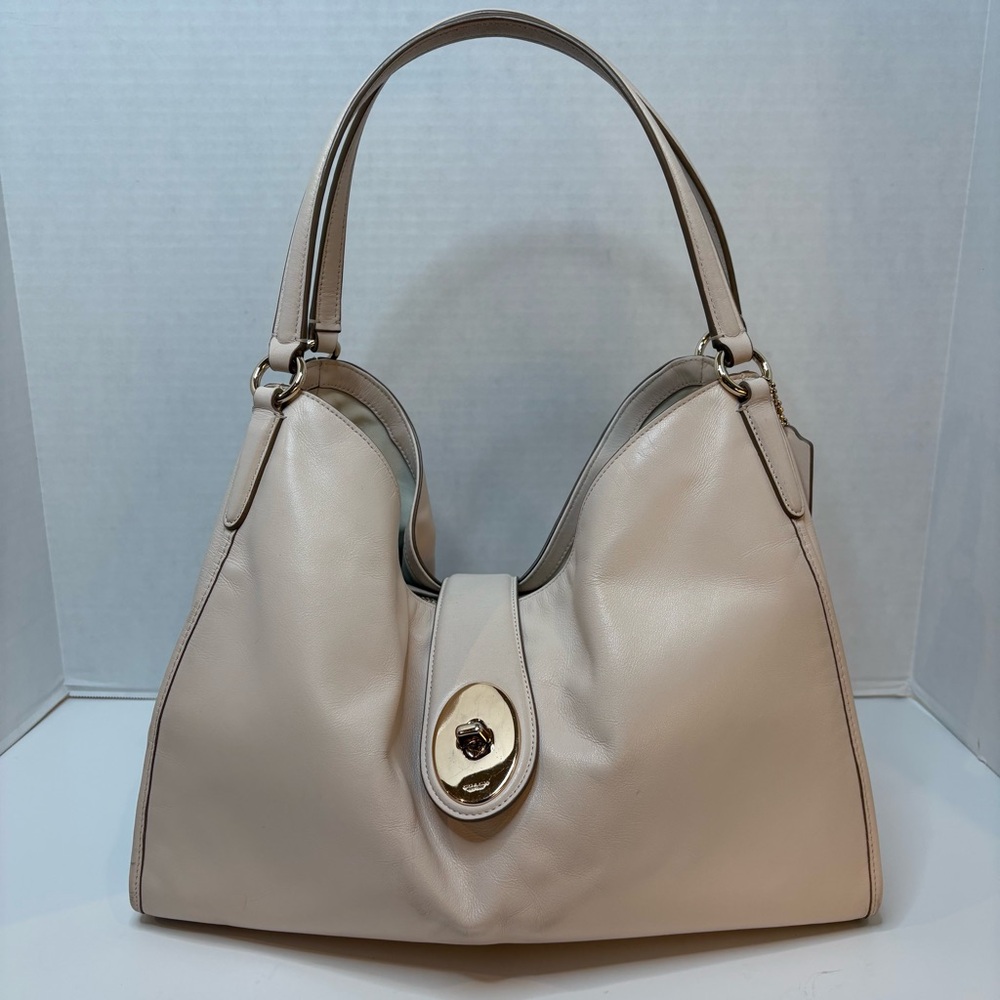 COACH Carlyle Shoulder Bag, Cream